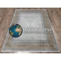 Турецкий ковер Mod 35 Серый-золотой